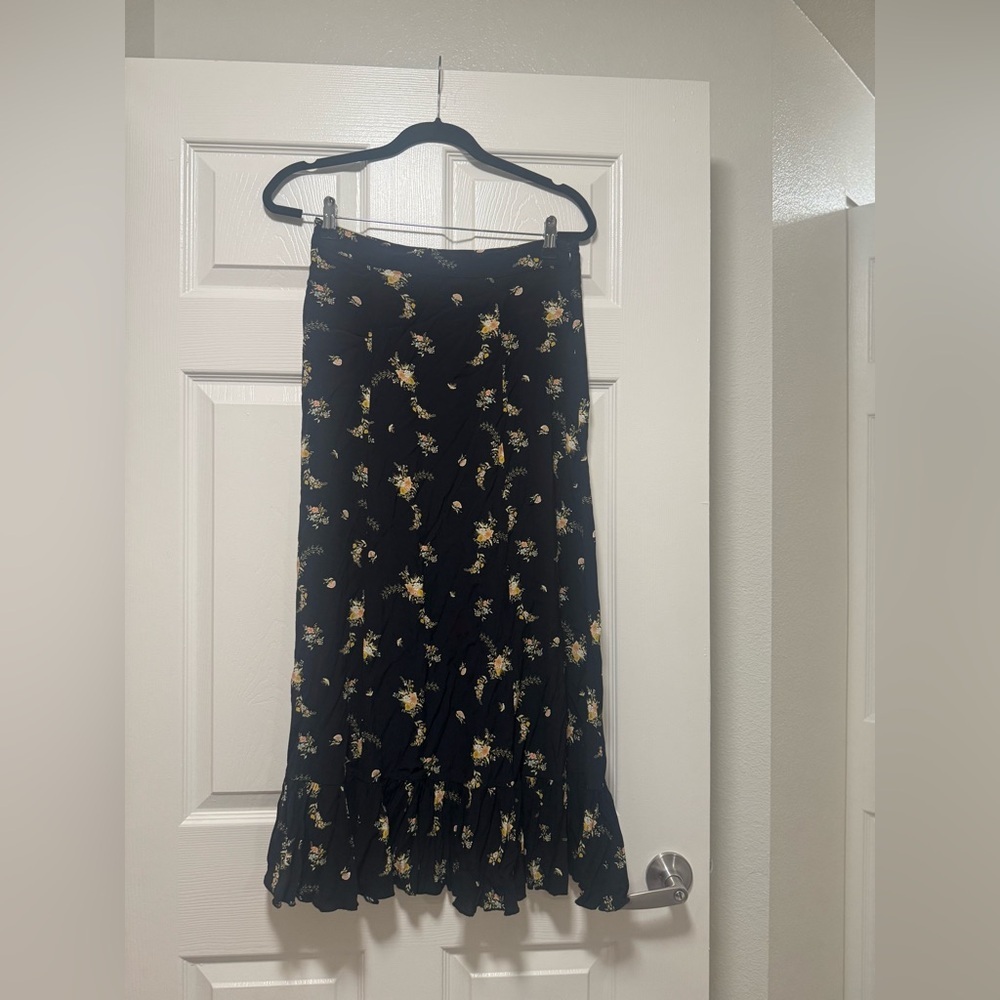 Urban Outfitters Mesh Frill Midi Skirt - Picture 7 of 15